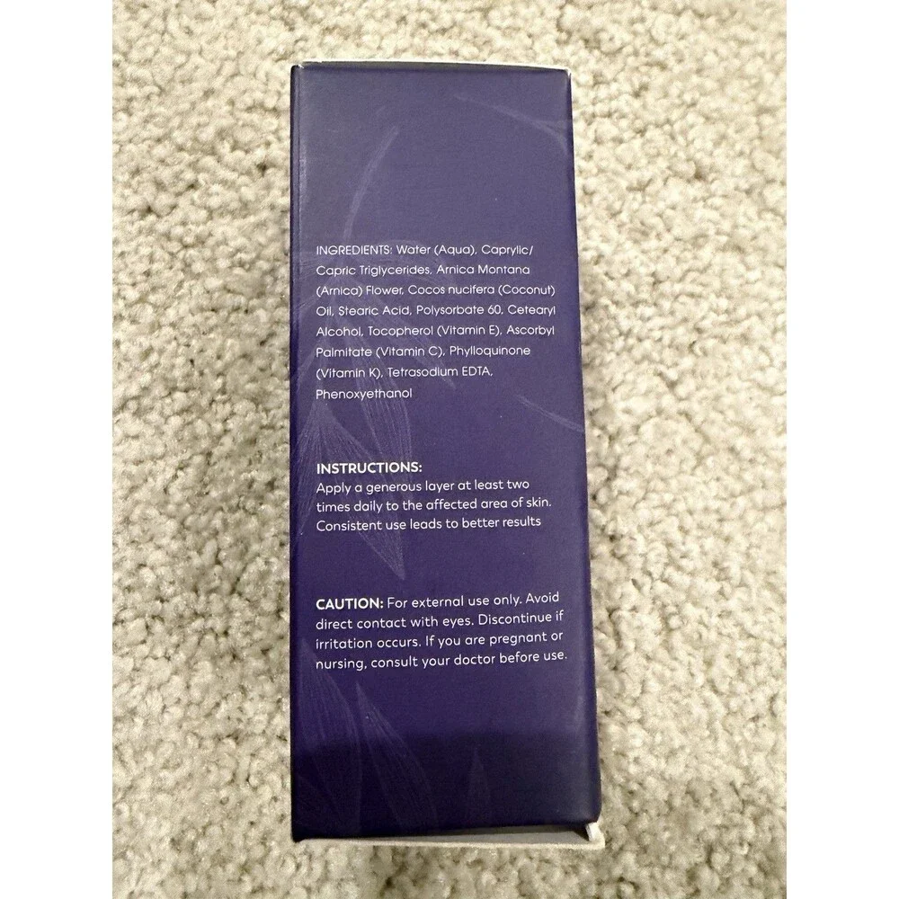 New Sealed Skintensive Bruise Cream Arnica Extract Vitamins K, C, E 28g/1 oz